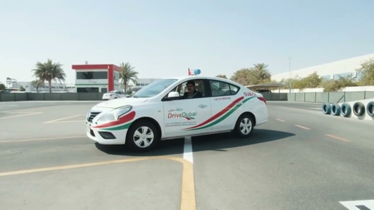 HOW TO LEARN DRIVE INSIDE SMART YARD || RTA  PARKING TEST FULL VIDEO HD