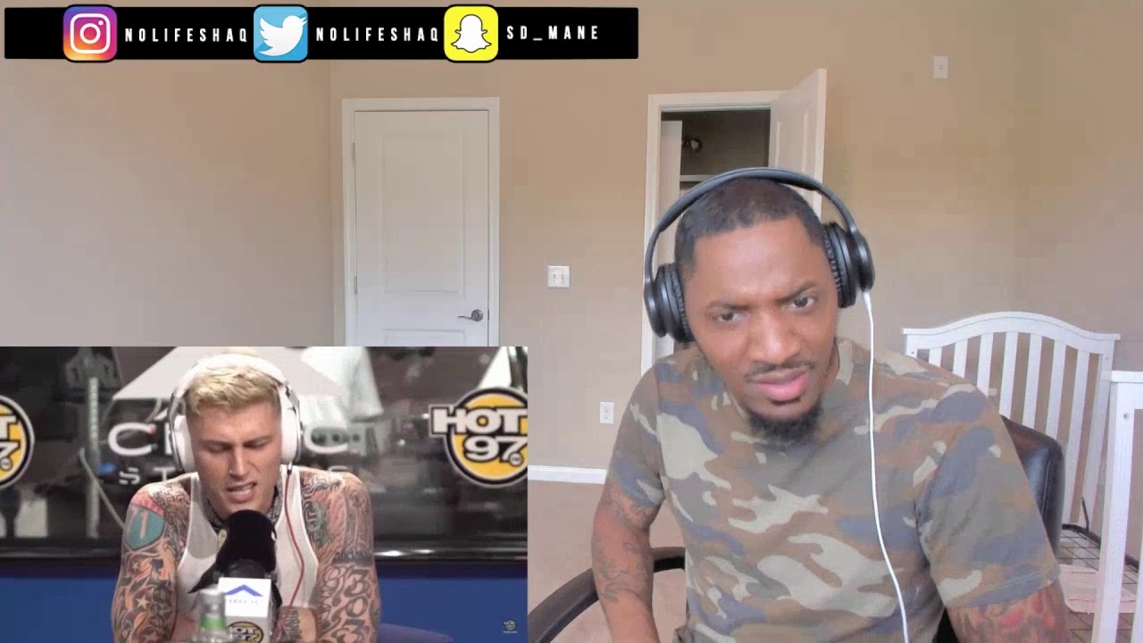 Eminem diss MGK and MGK diss G-Eazy! | Machine Gun Kelly  Funk Flex Freestyle REACTION