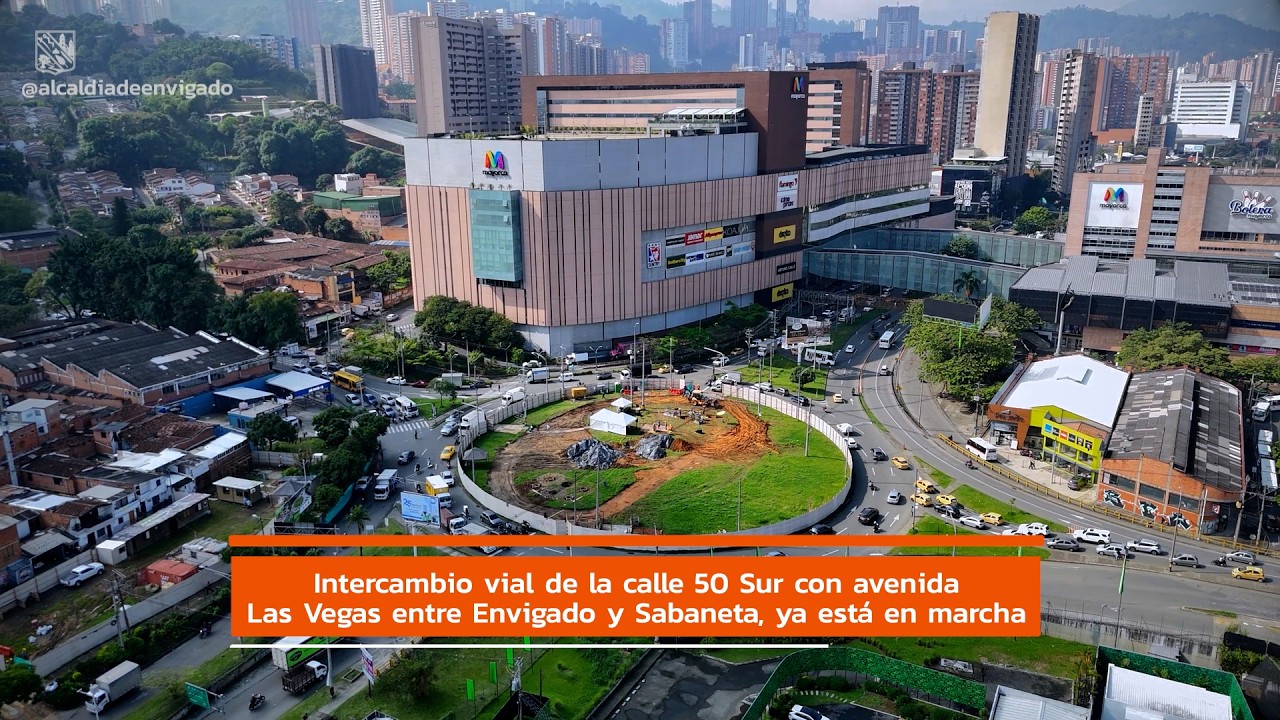 Nota Técnica: Inician obras del intercambio vial entre Envigado y Sabaneta - 19 de febrero 2026