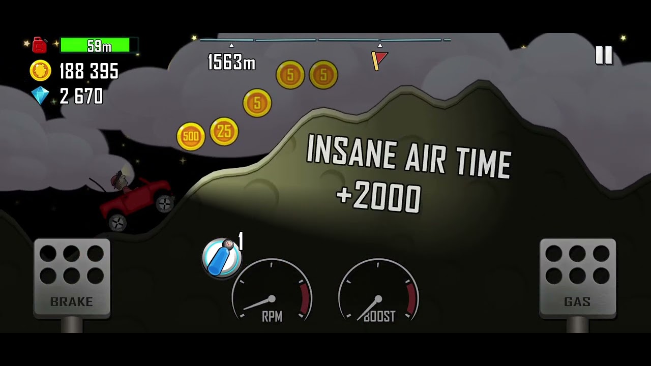 HILL CLIMBER#DAILY EVENT#1800METER#DESERT NIGHT VISION#🚘🚘🚘