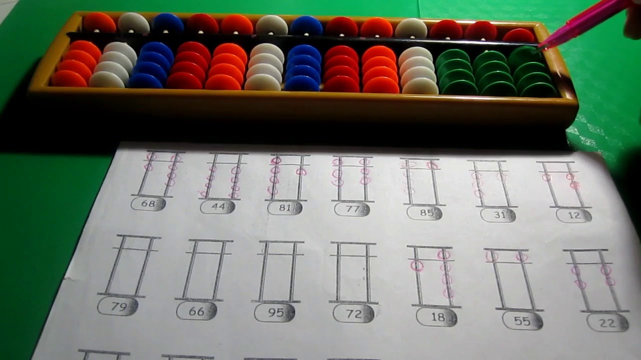 الحصة الثانية في الحساب الذهني سوروبان Soroban abacus ،فرصتك لتعلم وتعليم الحساب الذهني