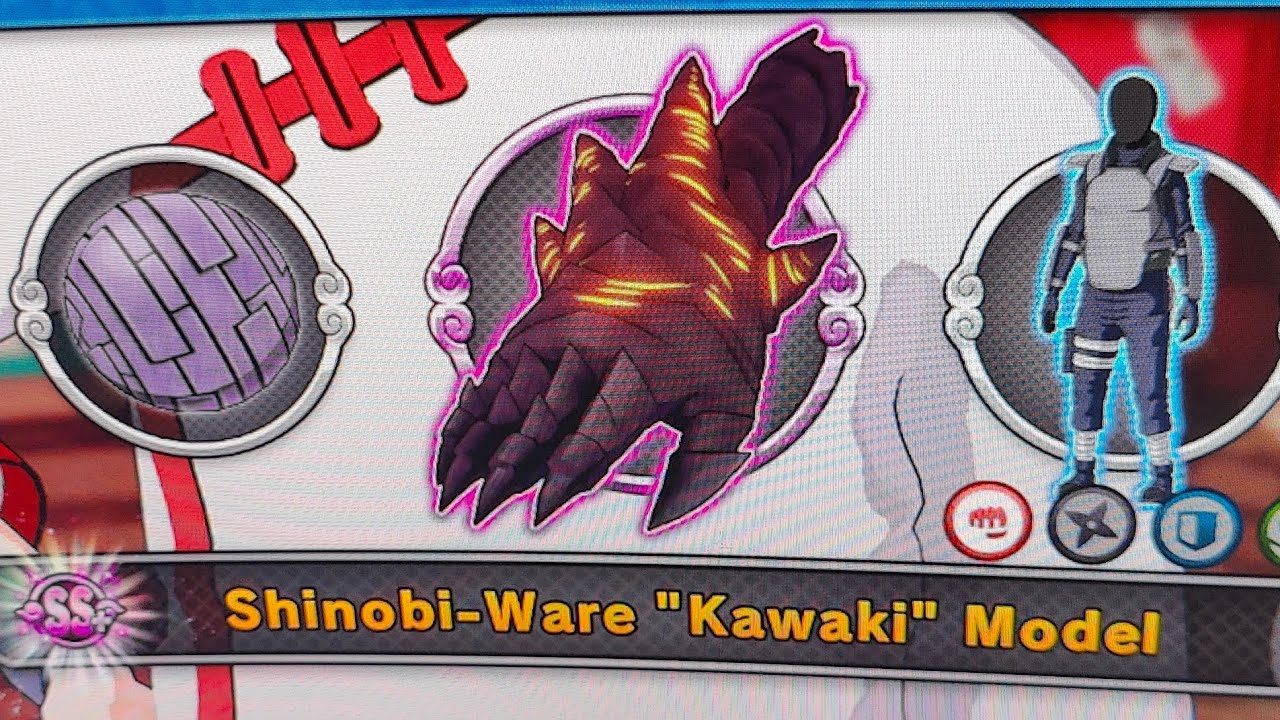 NEW Shinobi-ware Kawaki model SS+ weapon builds SHINOBI STRIKER