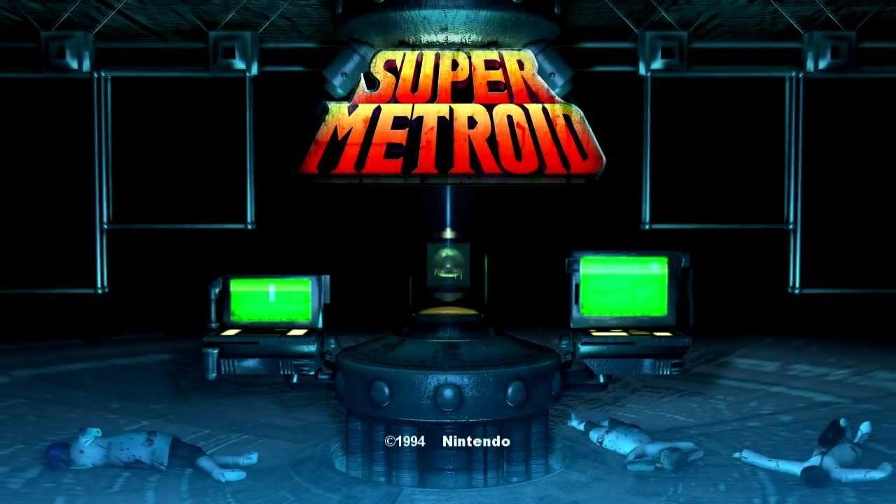 Super Metroid title Remake HD