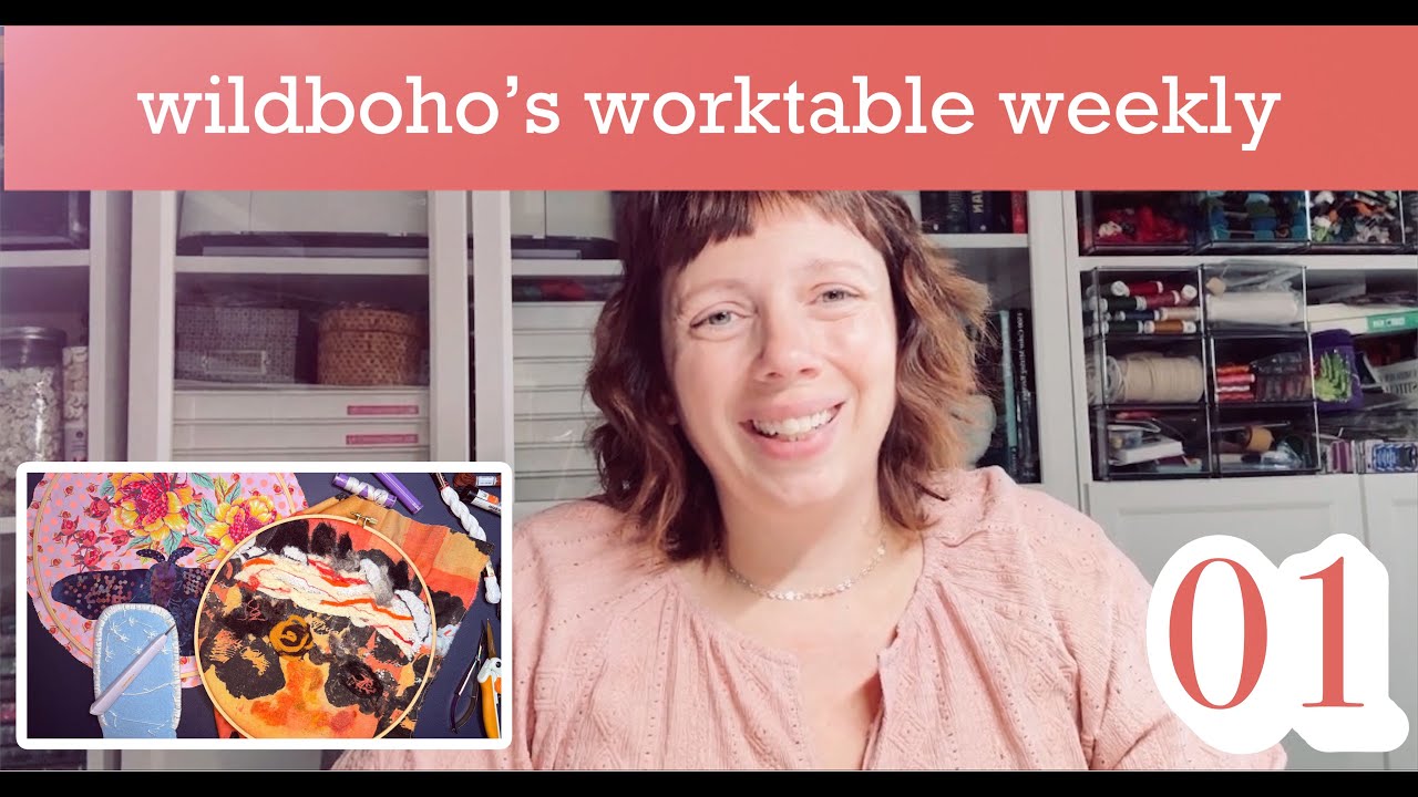 еженедельный рабочий стол wildboho | 01 | студия смешанной техники и волокон