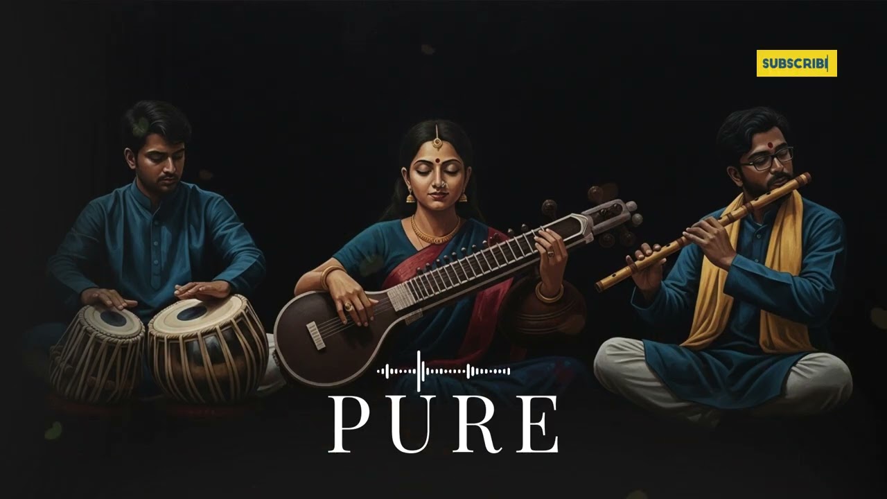 Indian Classical Raga 432Hz | 2 Hour Meditation Music for Peaceful Mind & Relaxation!
