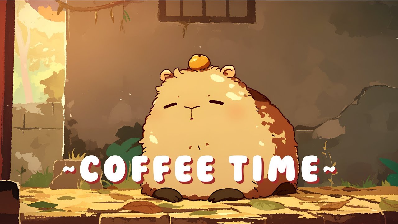 Lofi Capybara Radio - Cozy Lofi Hip Hop Mix ~ Chill Session ~ 🦫 🍵 ✨ | Focus Helper