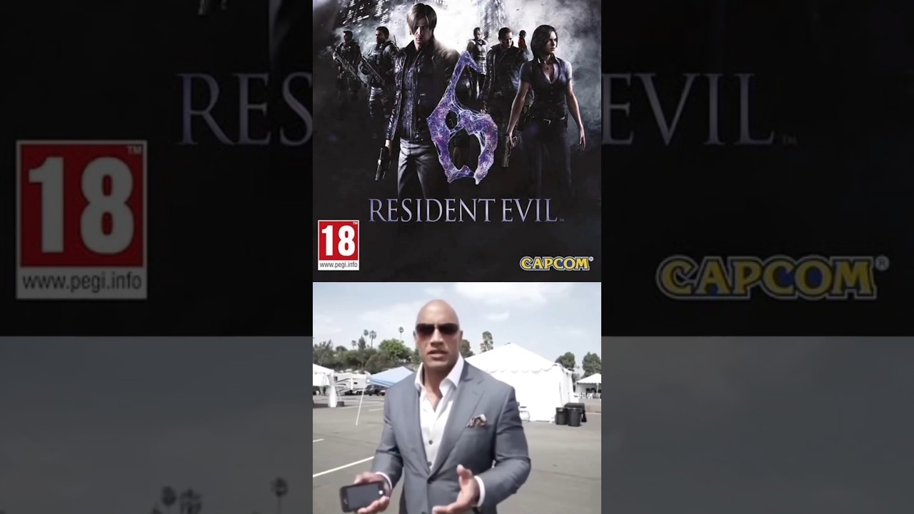 Ranking Every Resident Evil Game with Memes #residentevil #memes #gamingshorts #gaming #leon