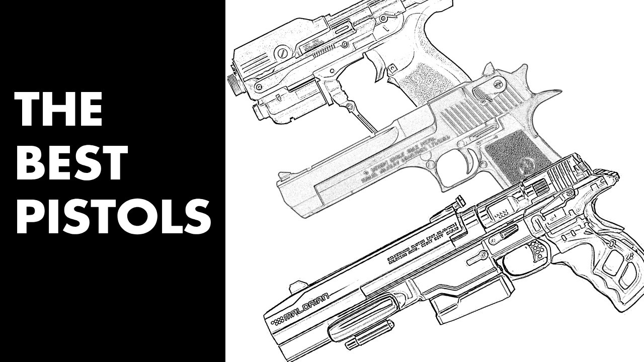 The Best Pistols in Video Games