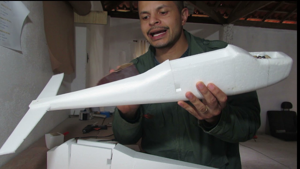 cessna 182 100cm Montagem- aeromodelo - isack lobo