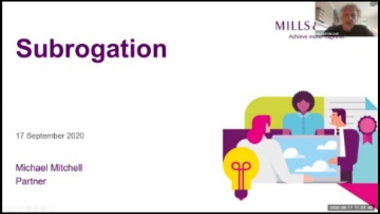 Cover Talk: Exploring subrogation - what it is, what is needed for insurers to exercise and more