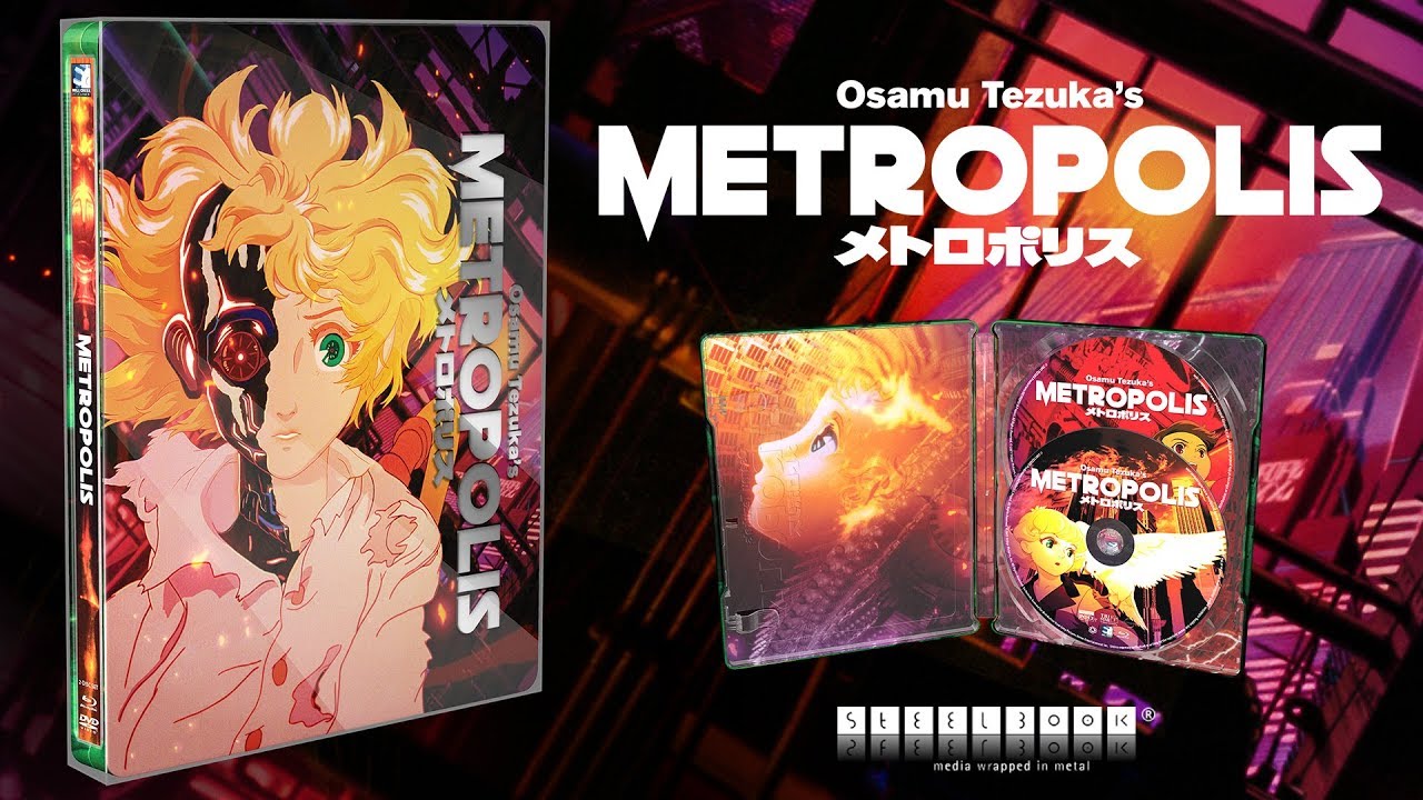 Osamu Tezuka's Metropolis - SteelBook Blu-ray+DVD Edition AVAILABLE NOW!