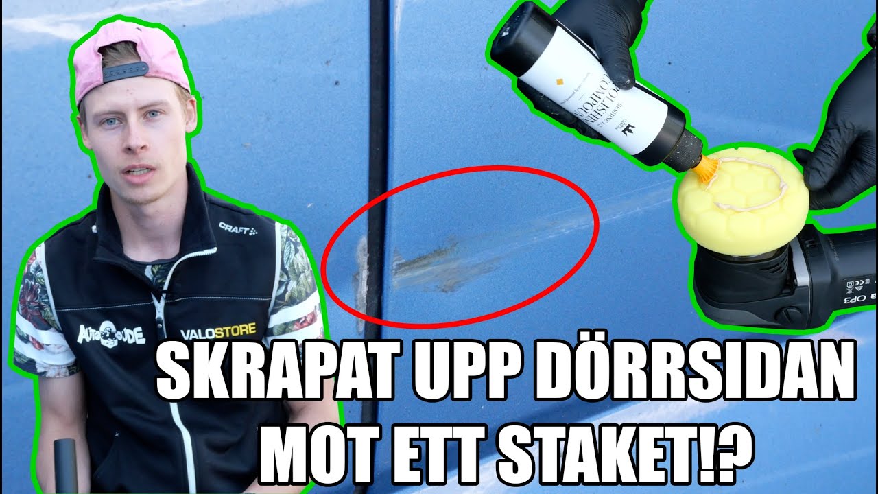 POLERAR BORT EN GROV PARKERINGSSKADA PÅ EN SKODA OCTAVIA