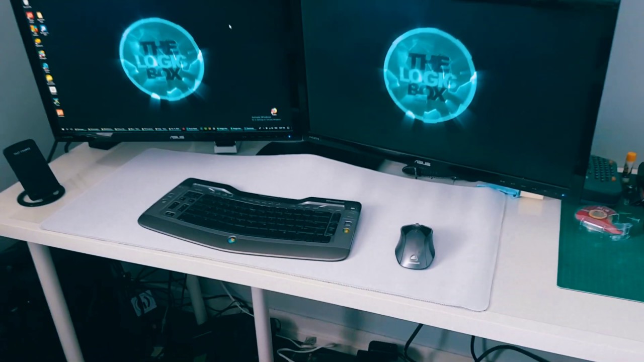 Cleanest Looking Gaming Mouse Pad 2019 - The Extended CMHoo Giant Mouse Pad Review