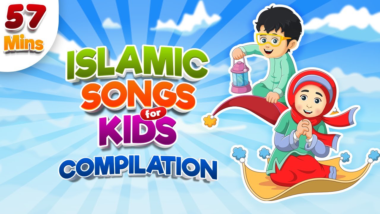 Compilation 57 Mins | Islamic Songs for Kids | Nasheed | Cartoon for Muslim Children I Best Islamic