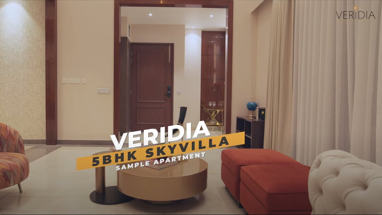 Veridia 5bhk Skyvilla Sample Apartment Tour