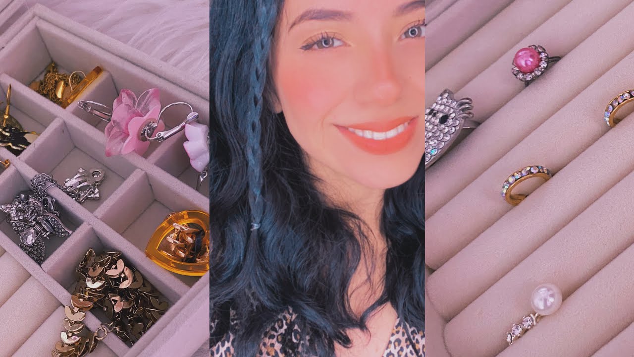 Acomodando mis accesorios nuevos 💓✨🧸 | Susurros relajantes | Tapping sounds | Andrea ASMR 🦋