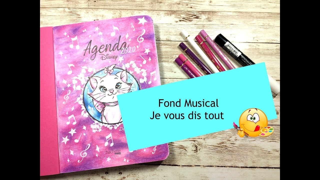 TUTORIEL Fond musical : agenda Disney 2020