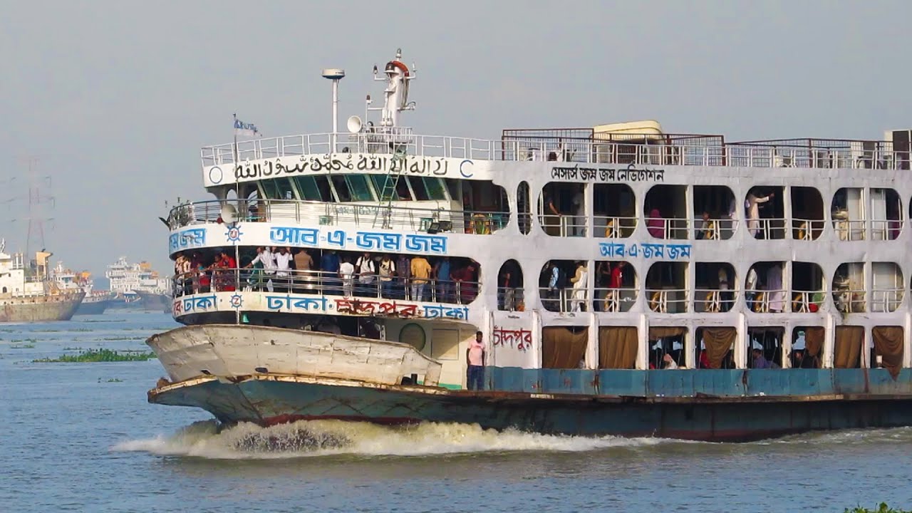 M.V. AB E ZAM ZAM Launch | Dhaka To Chandpur Launch | Popular Passenger Vessel | Fast Vessel M-6517