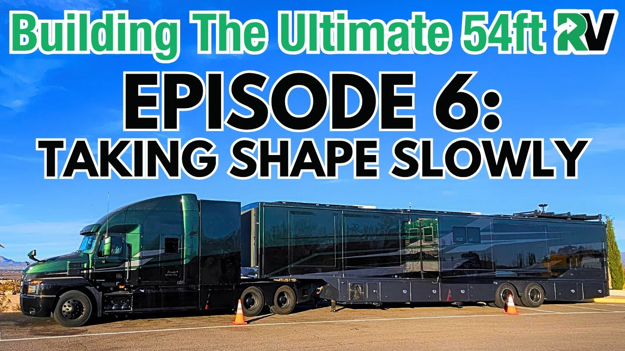 Building The Ultimate 54ft RV Ep.6 of 10 (Taking Shape)