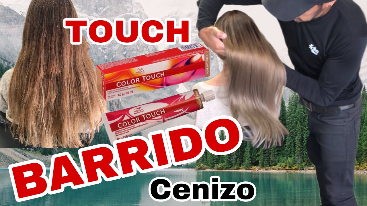 BARRIDO ( CENIZO CON TOUCH??)FORMULA 5.0. #Hairstyle#Extraccion de color