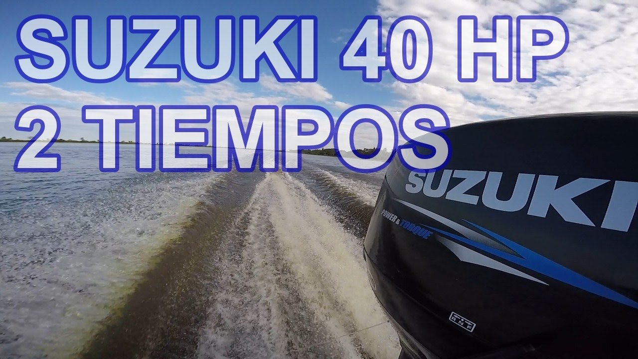 Motor Suzuki 2 Tiempos 40 Hp