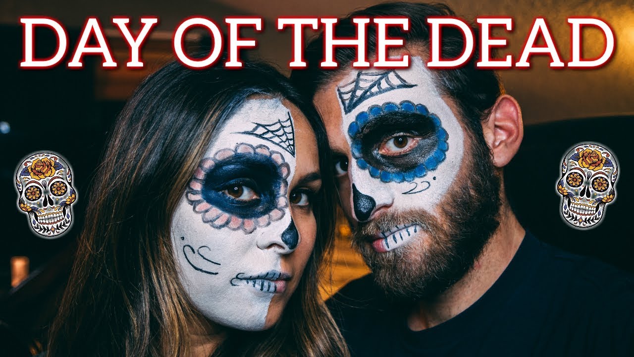 EASY DAY OF THE DEAD MAKEUP (Tutorial)