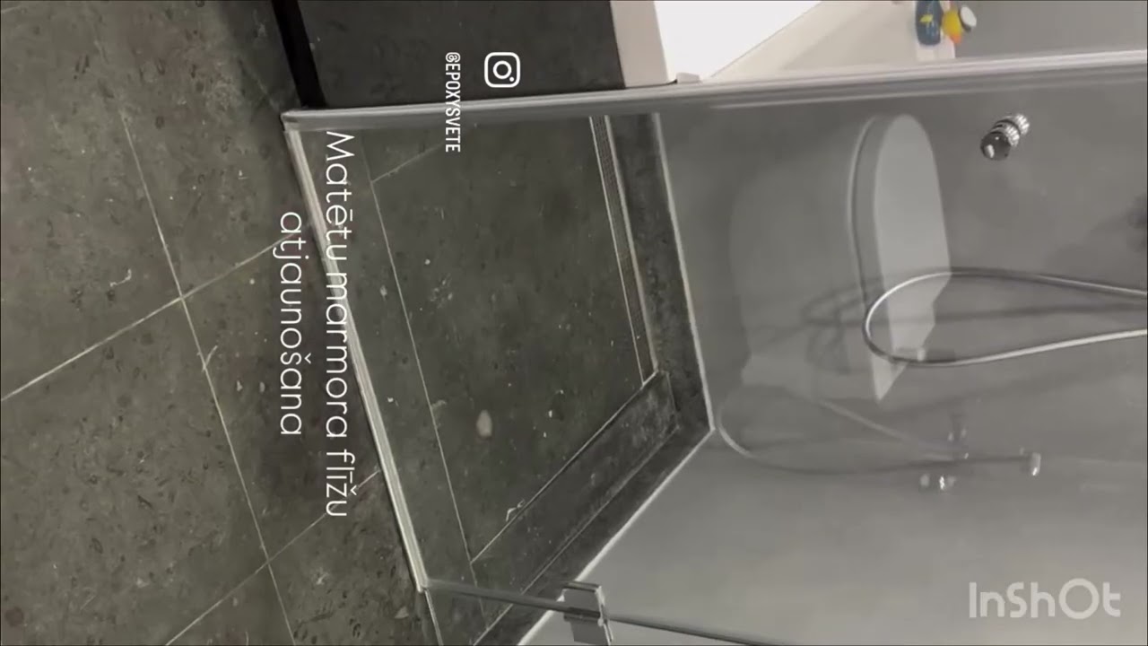 Matētu marmora flīžu atjaunošana