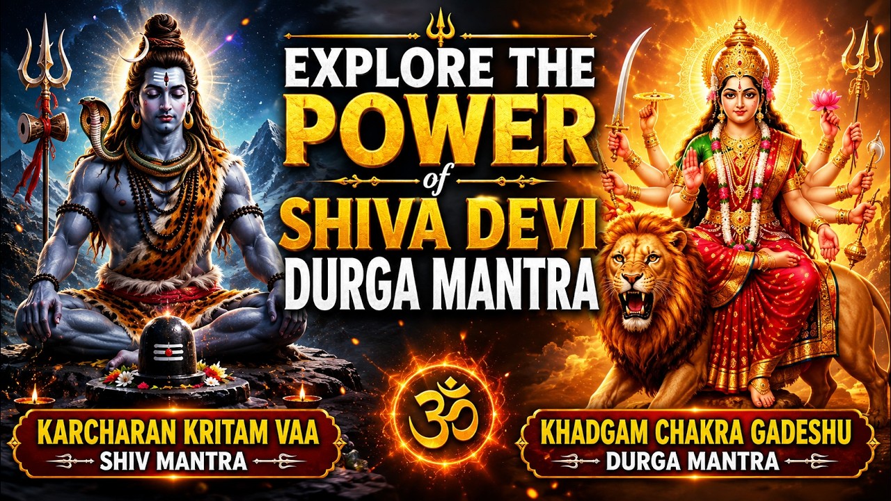 POWER OF SHIVA DURGA MANTRA | PROTECTION & FORGIVENESS CHANT | MAHASHIVRATRI SPECIAL