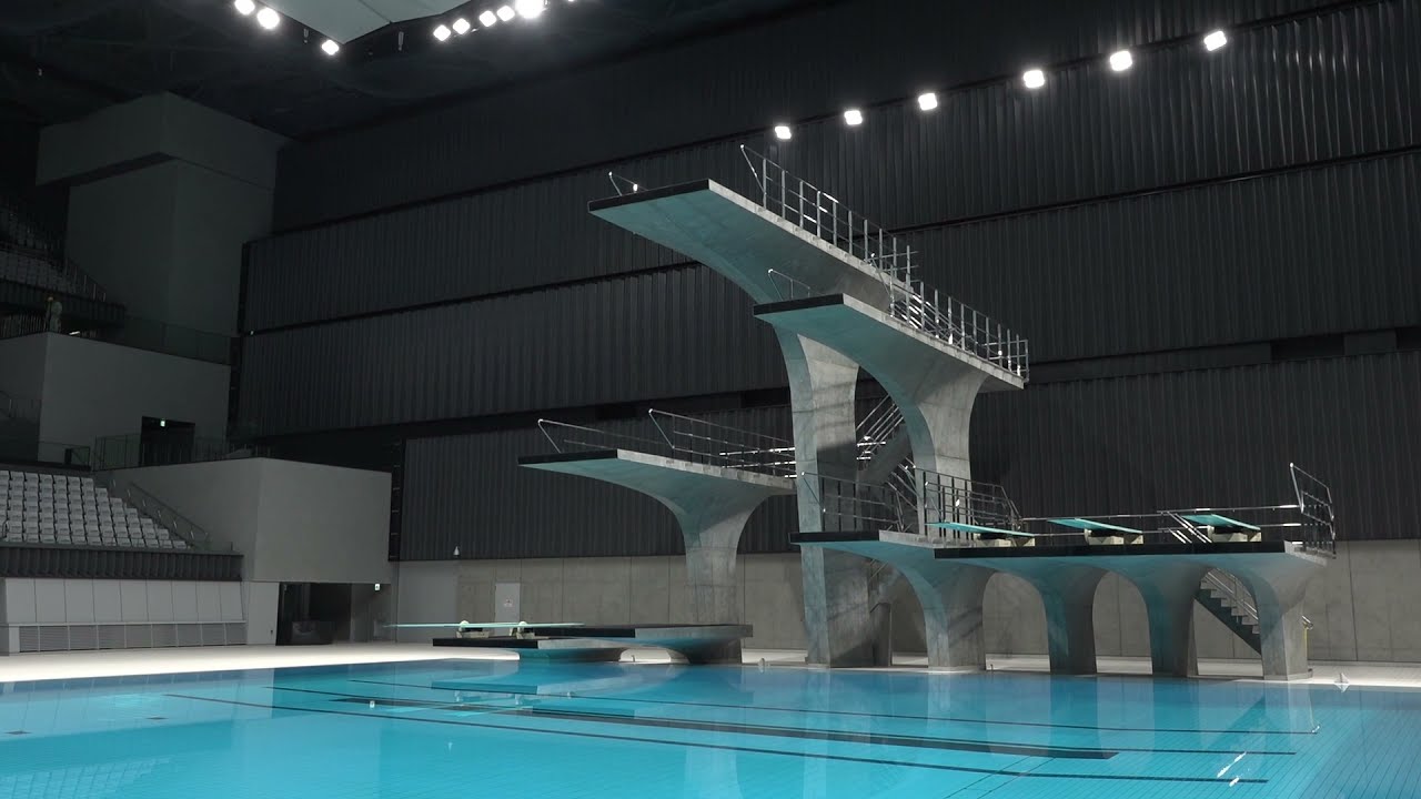 Footage of Tokyo Aquatics Centre Completion - 2 - METALOCUS