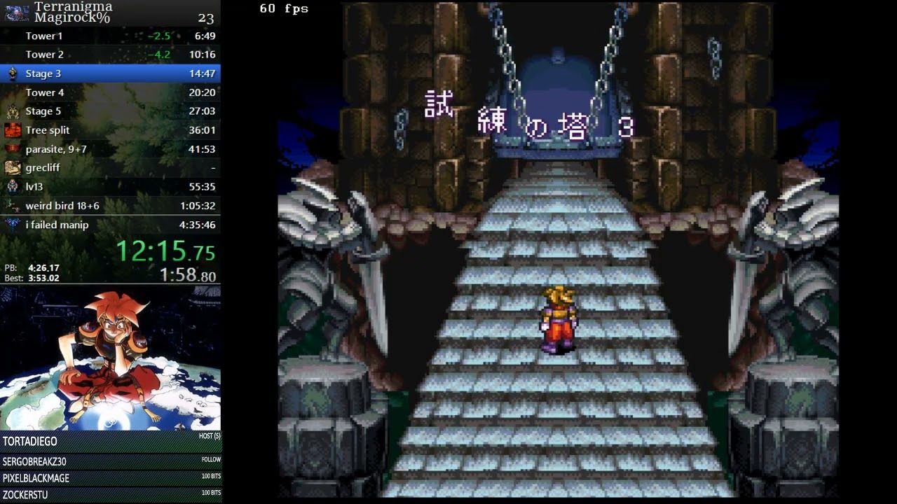 Terranigma (SNES) 100% speedrun in 4:28:13 by Skipsy - Magirock