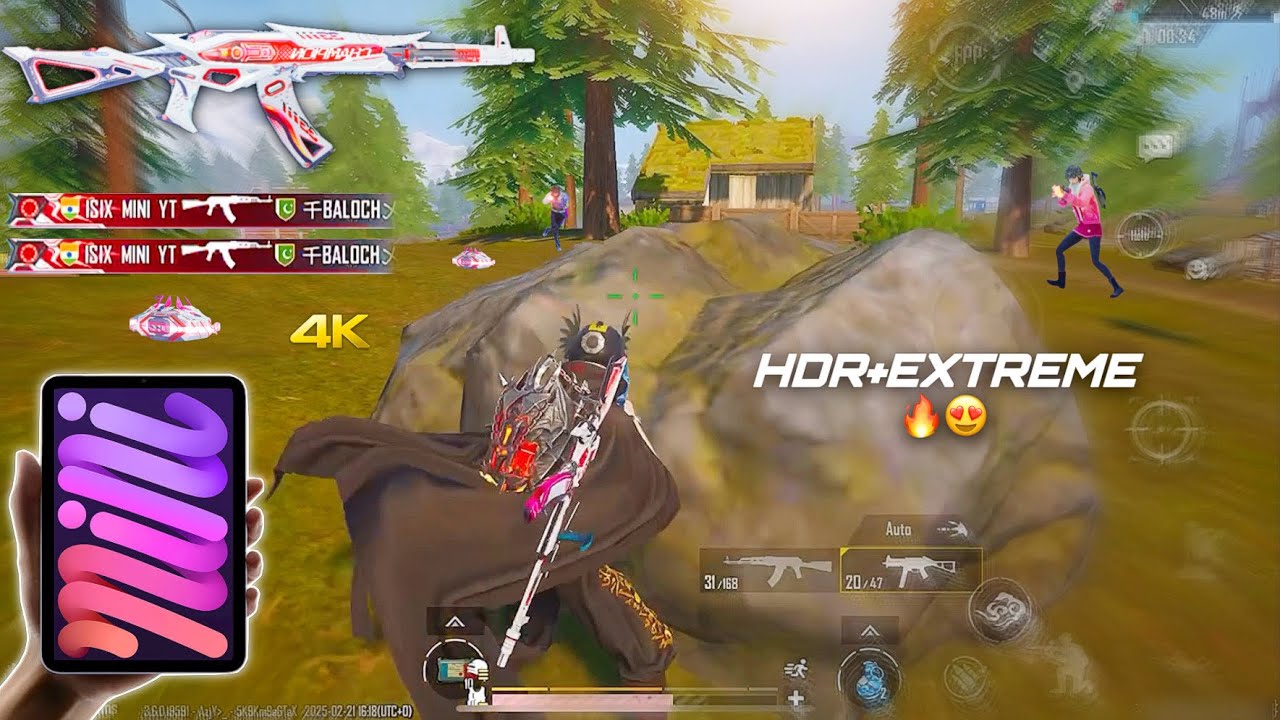 iPad Mini 7 HDR+Extreme Graphic Settings 🔥/ New Best Livik Gameplay 😍/ PUBG TEST!