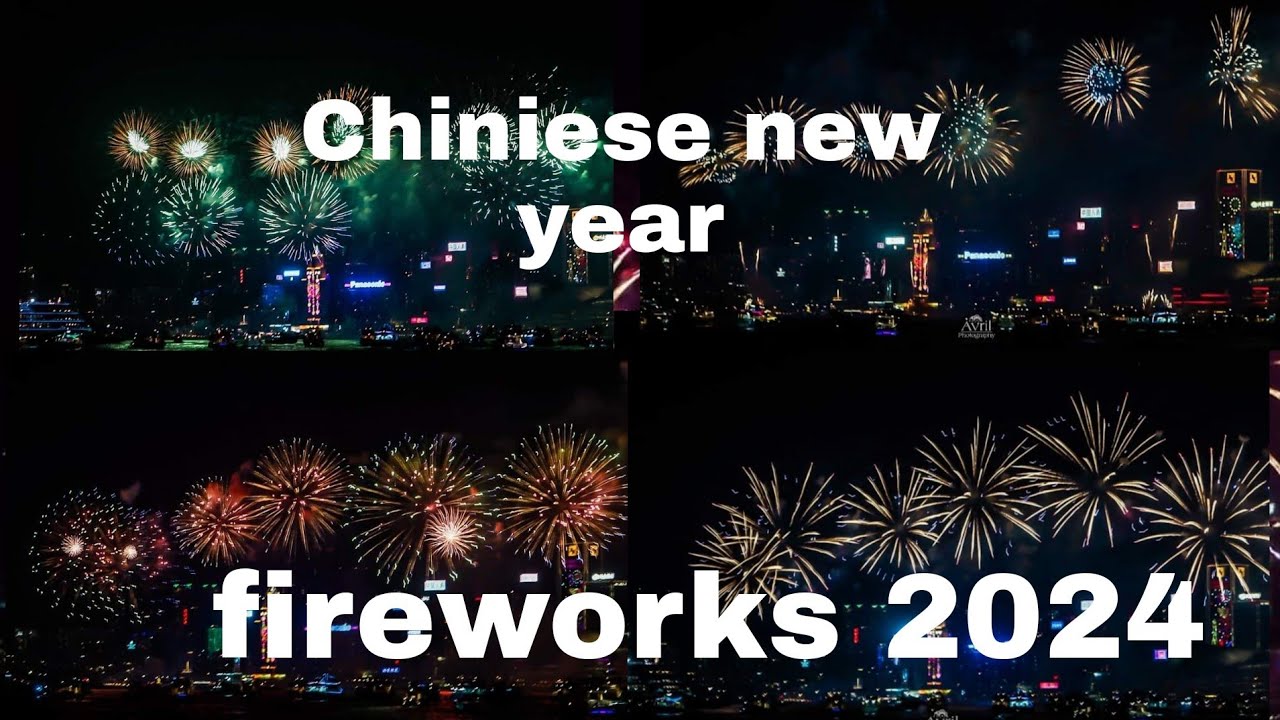 Bautiful chinese new year firework 2024‼️