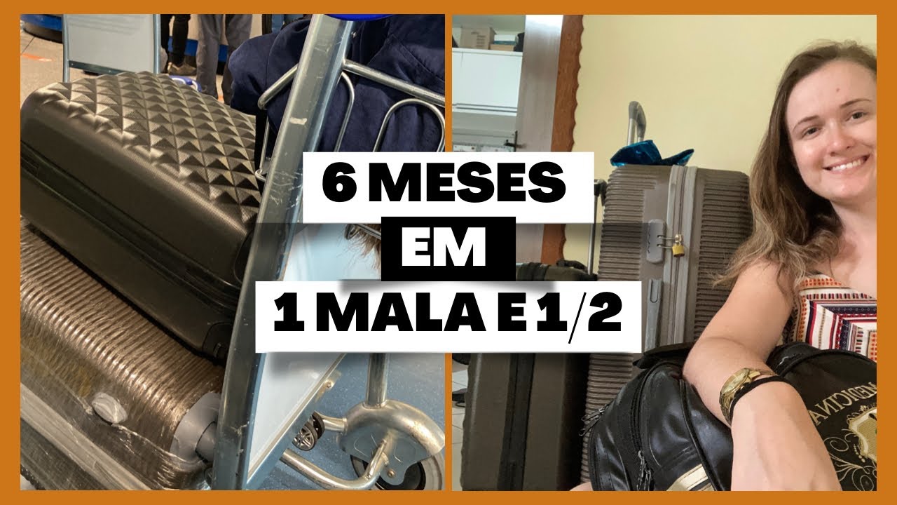 6 meses de intercâmbio em uma mala e meia - arrumando a mala para passar de 6 meses em Portugal2023