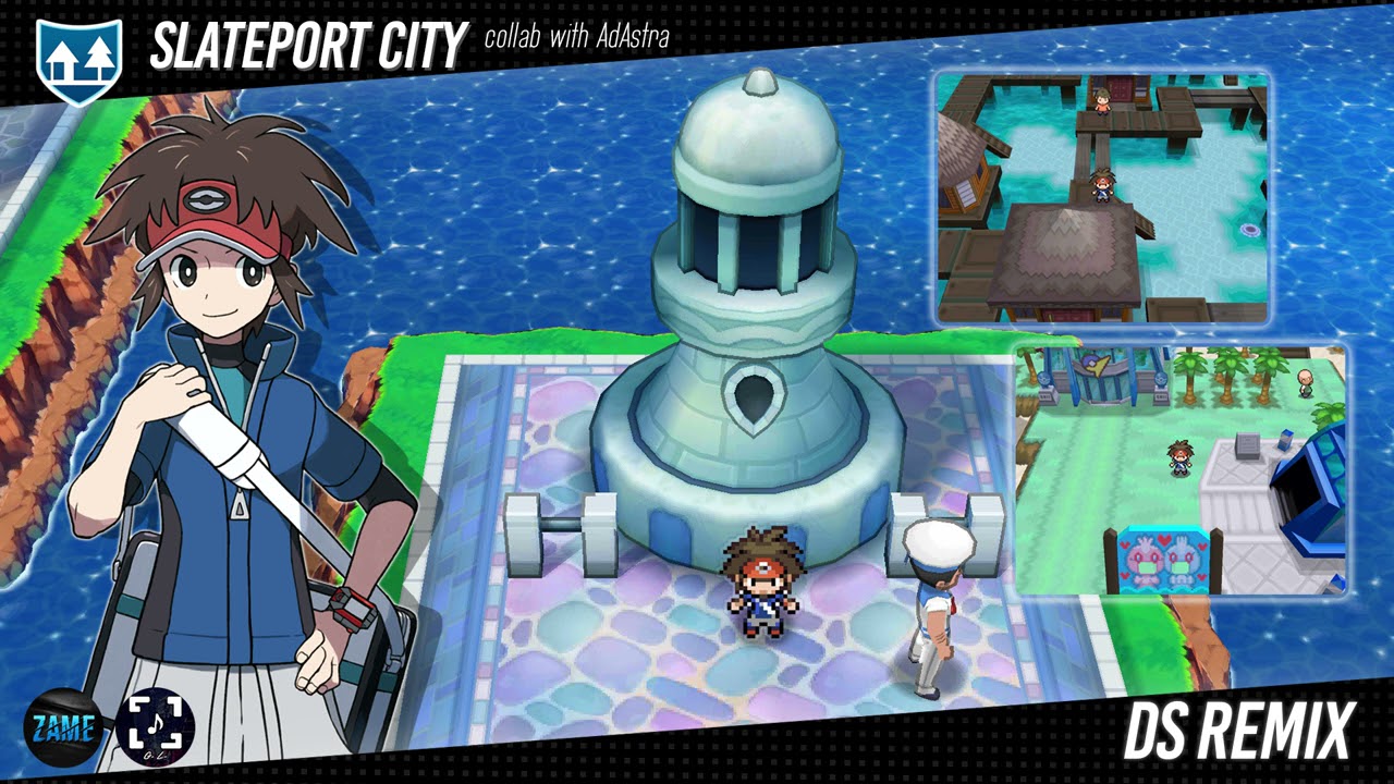 SLATEPORT CITY: DS Remix (Collab with @AdAstraGL) ► Pokémon Black 2 & White 2