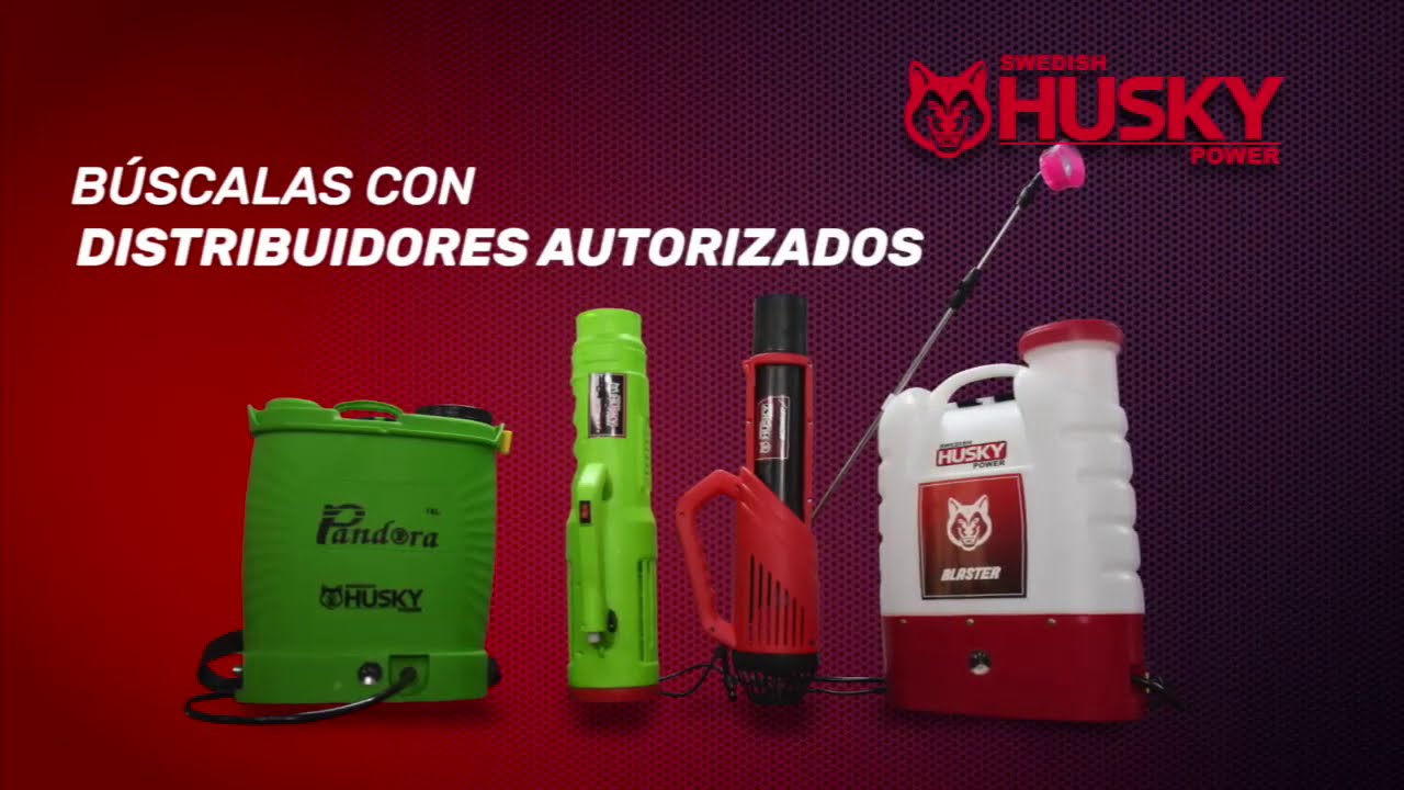 Kit Fumigadora El&eacute;ctrica 20 L Swedish Husky con Bazuca.