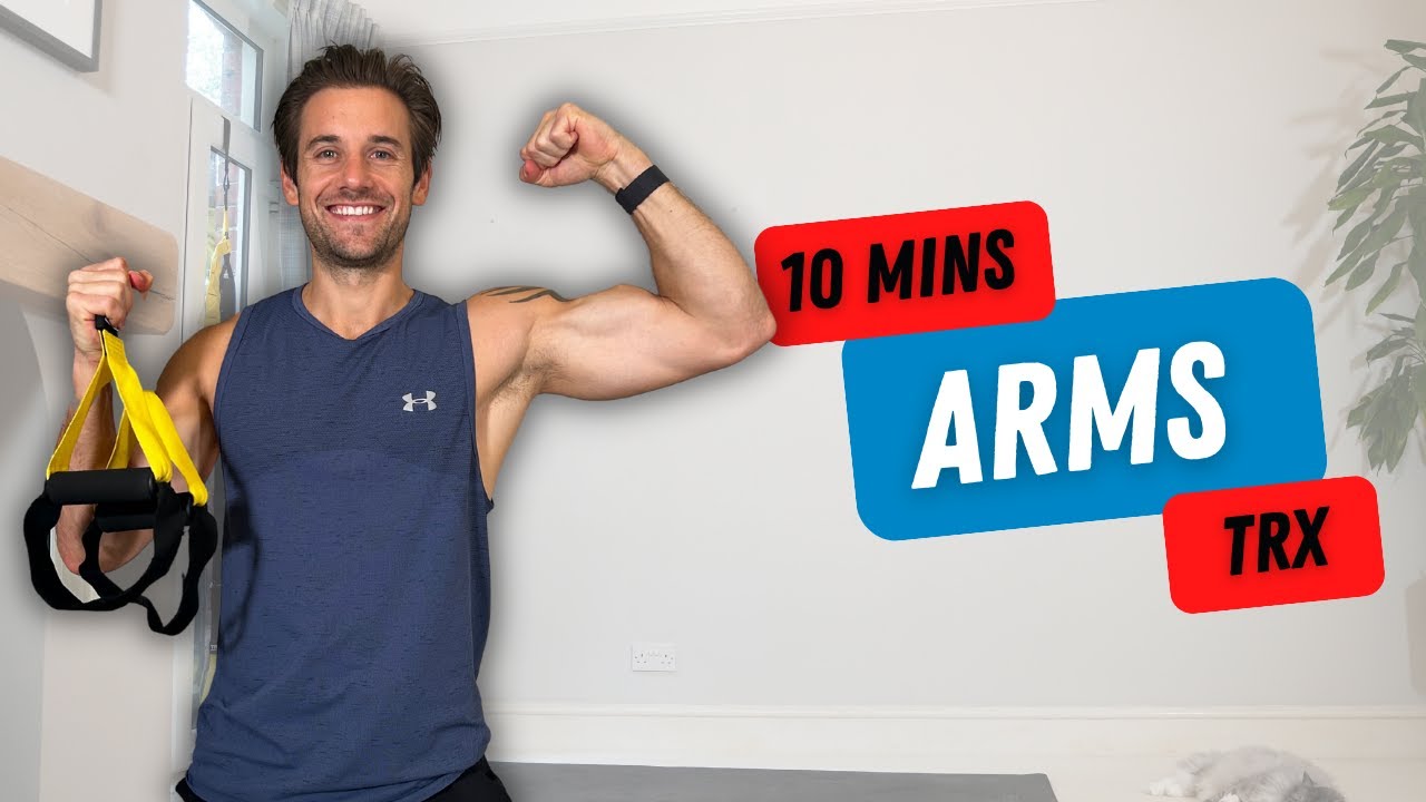 10-минутная тренировка TRX ARMS для наращивания мышечной массы | Быстро и эффективно