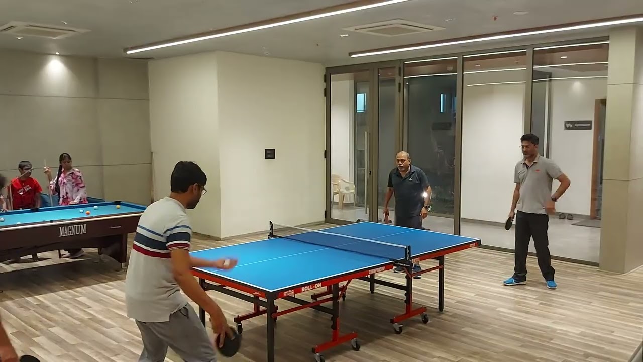 Mens Doubles  -  Krishna Prasanna & Karthik vs Srinivas & Gopal vs