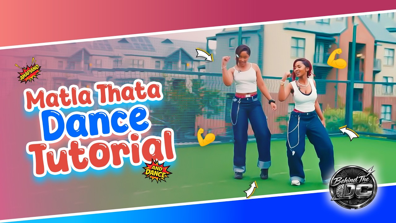 Matla Thata Dance Tutorial W/Iconic Stars | icon!c Bre | Stargirl effect | Amapiano dance tutorial