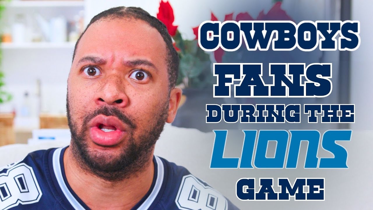 Cowboys Fans During the Lions Game