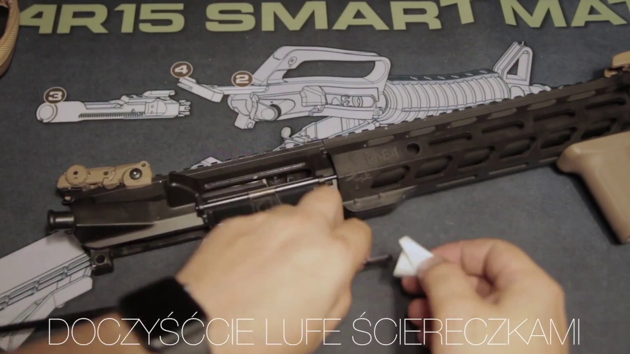 Czyszczenie broni typu AR15 - MILICON®