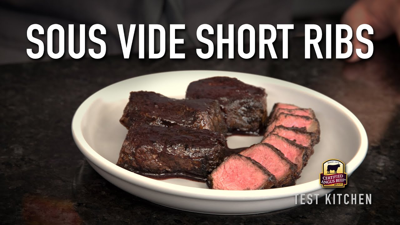 Best Recipe for Sous Vide Beef Short Ribs