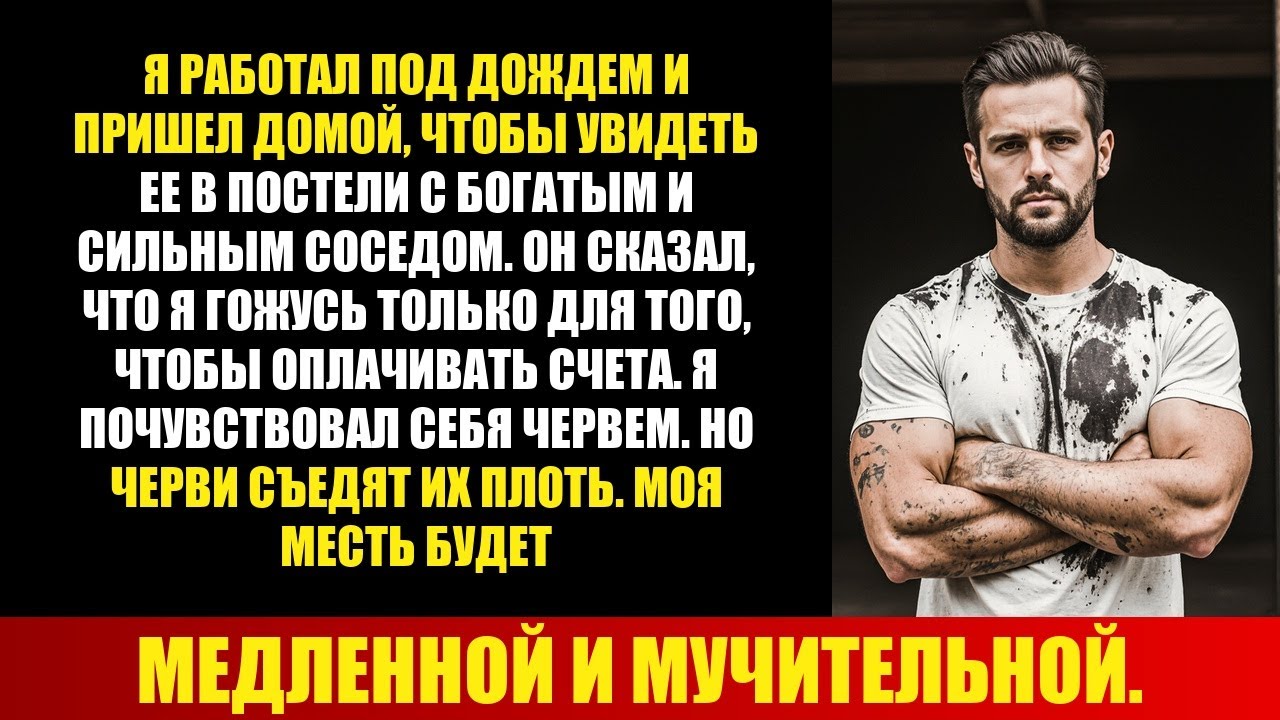 Я РАБОТАЛ ПОД ДОЖДЕМ И ПРИШЕЛ ДОМОЙ, ЧТОБЫ УВИДЕТЬ ЕЕ В ПОСТЕЛИ С БОГАТЫМ И СИЛЬНЫМ СОСЕДОМ. ОН С...