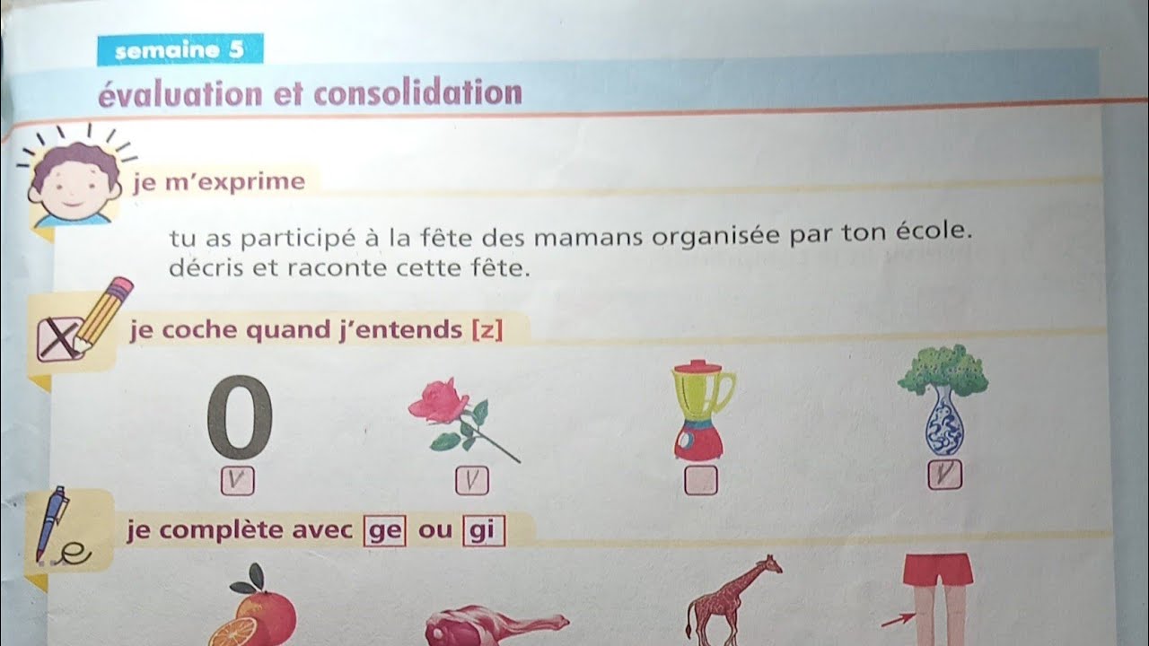 Évaluation et consolidation page 83 Le chemin des lettres 2 année primaire