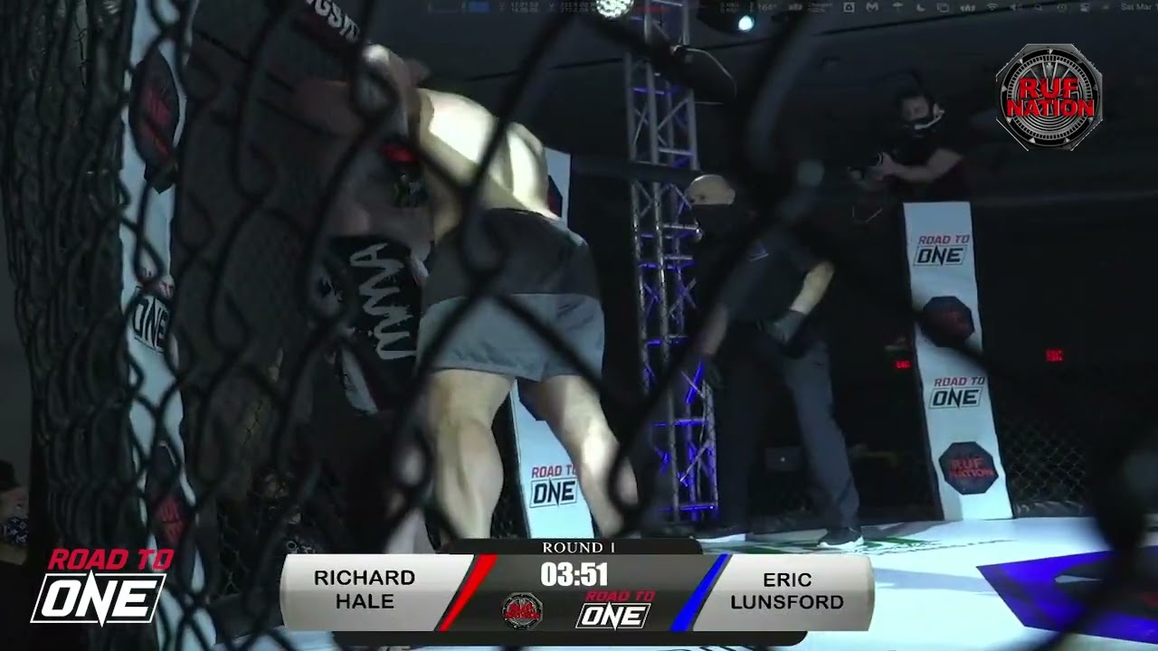 RUF NATION RUF39 ft ROAD TO ONE HW TOURNAMENT   Pro 265 lbs | Eric Lunsford vs Rich Hale,  March...