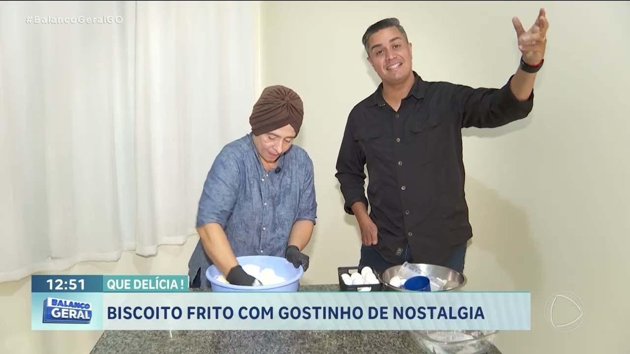 Que delícia! Biscoito frito com gostinho de nostalgia