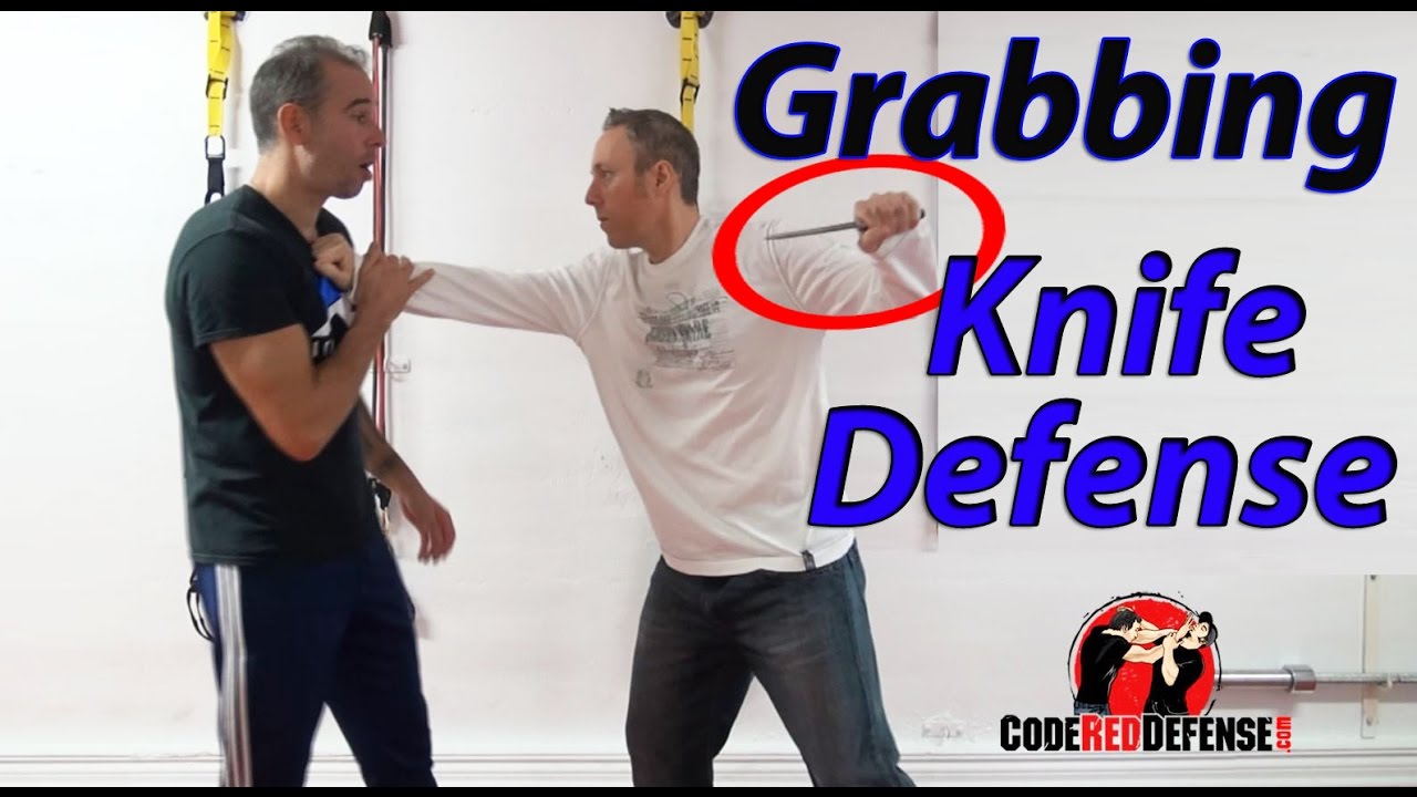 Knife Defense against the Grab and Pump
