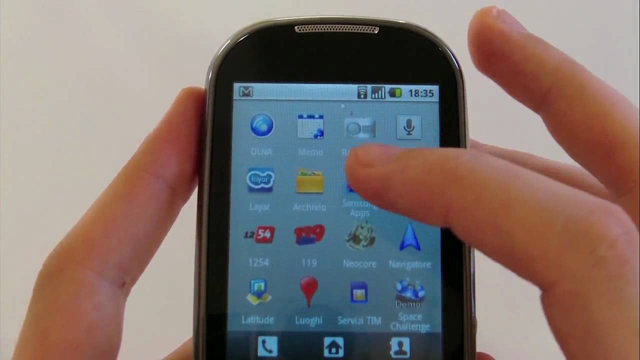 Samsung Corby Smartphone (i5500), recensione in italiano by AndroidWorld.it