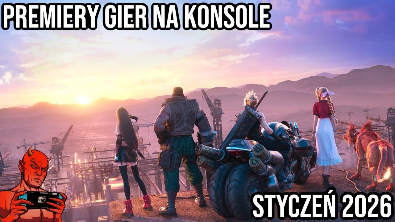 PREMIERY GIER NA KONSOLE STYCZEŃ 2026