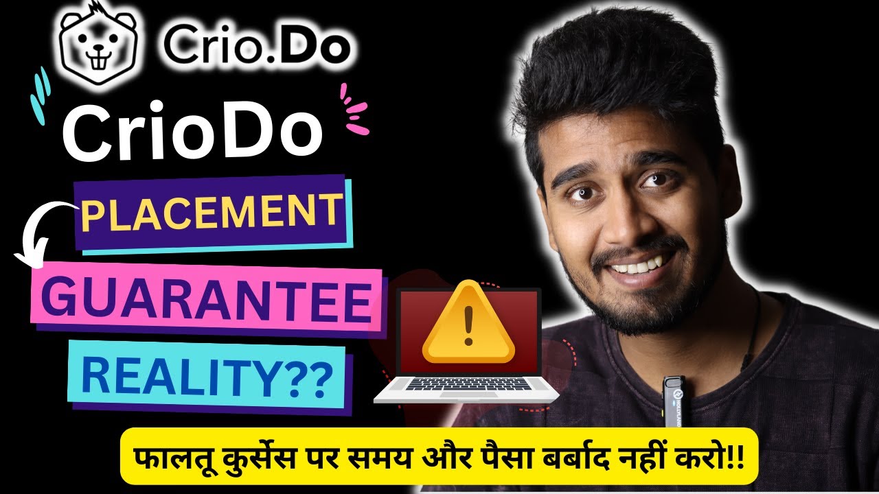 CrioDo Placement Guarantee Reality? CrioDo Placement Guarantee Vs Pay After Placement Review
