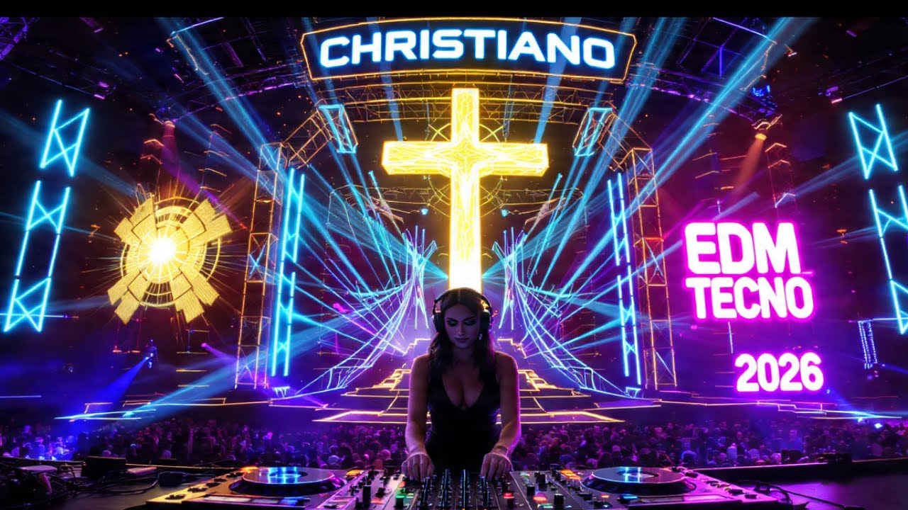Música Electronica Cristiana ✝️ Tecno Cristiano Mix Juvenil y Actual